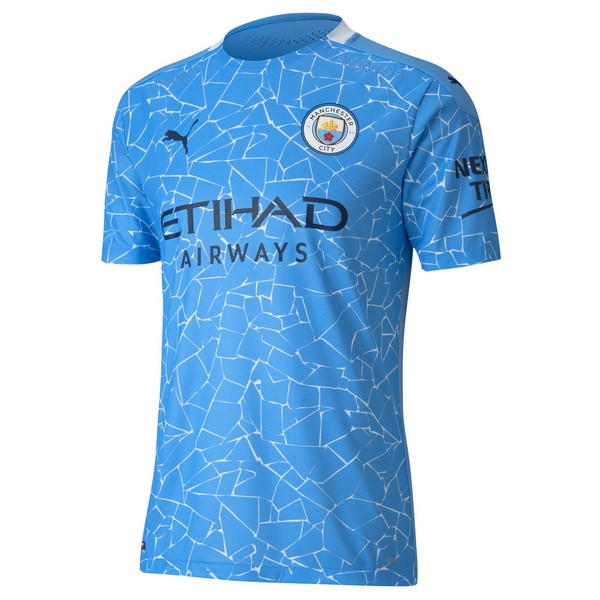 Tailandia Camiseta Manchester City 1ª 2020/21 Azul